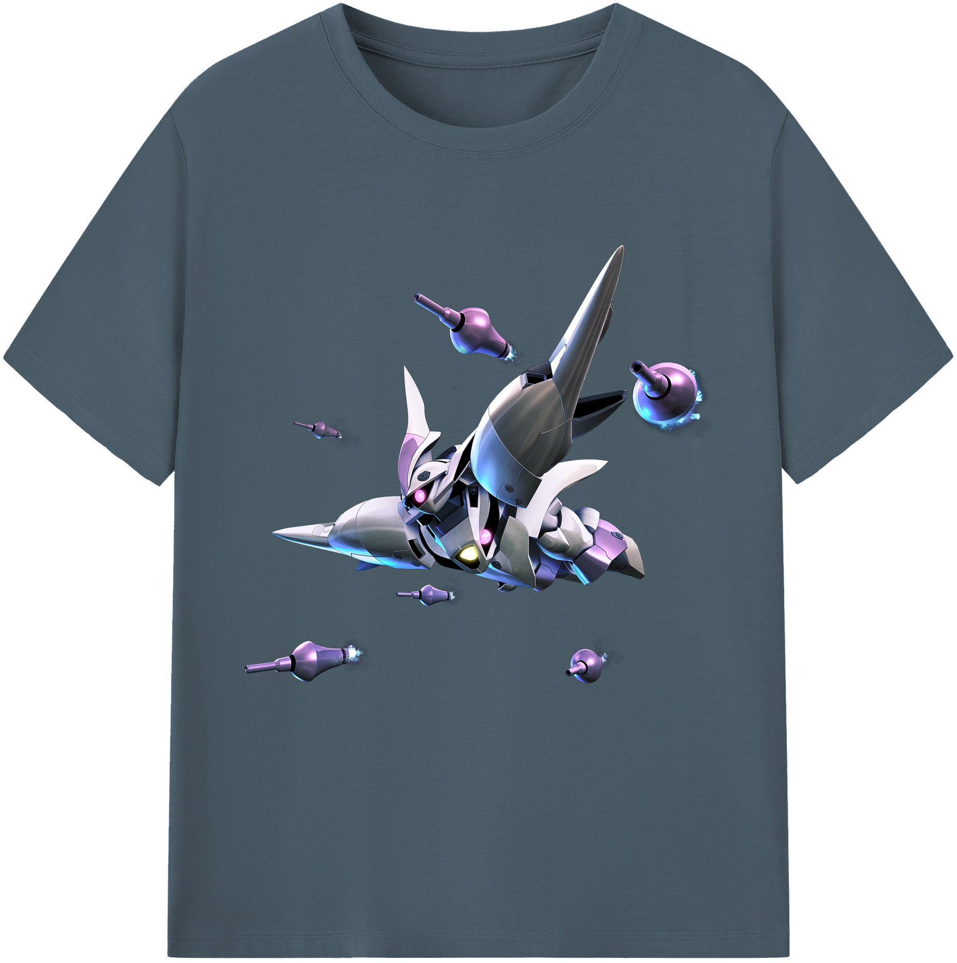 （画像用） 機動戦士ガンダム Mobile Suit Gundam 綿100％半袖Tシャツ（フロントプリント）